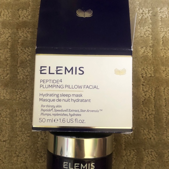 ELEMIS Peptide4 Plumping Pillow Facial - Purple and Silver - Picture 2 of 7